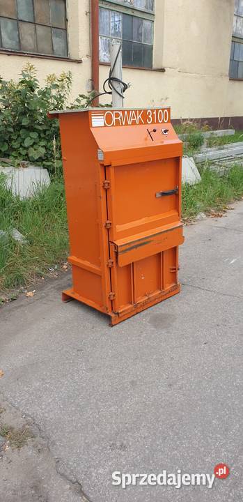 Belownica prasa do foli kartonu makulatury łódzkie Drzewica