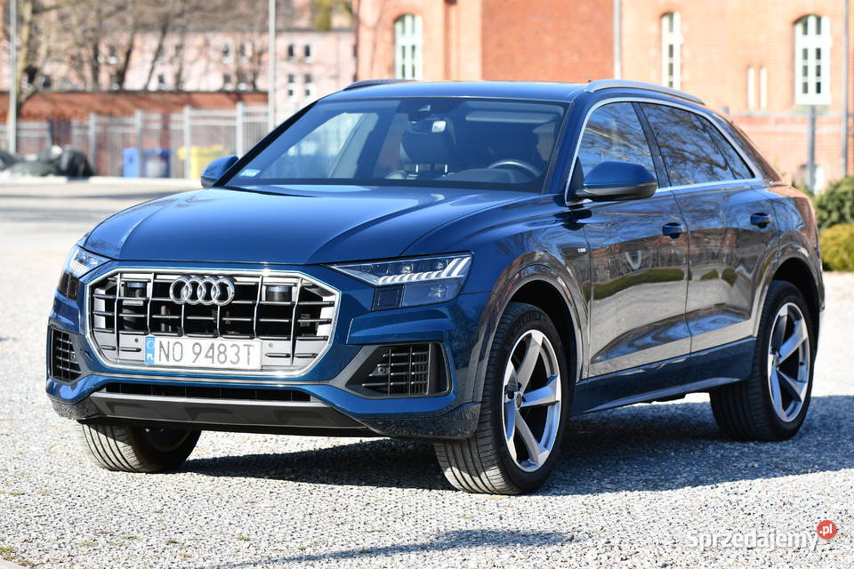 Audi Q8 Quattro 340 30 benzyna Sline salon Olsztyn sprzedam