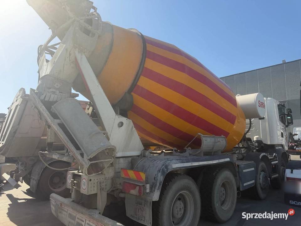 Betonomieszarka Scania R520 Samochody ciężarowe