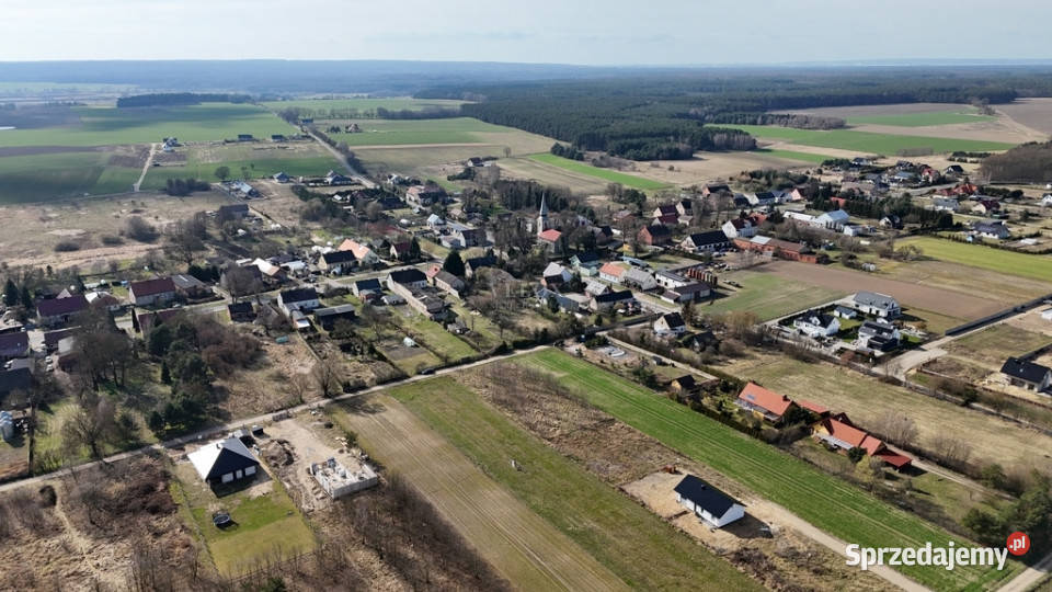 Działka budowlana Bielkowo Miedwia utwardzona zachodniopomorskie