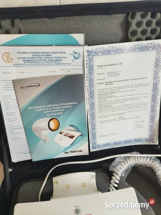 Lampa Solaris Medicolux terapia światłem