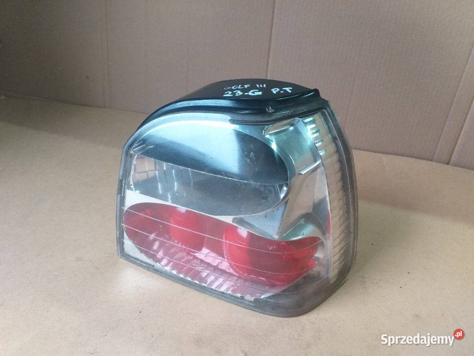 23G LAMPA Tył Golf 3 iii Prawa biala Części samochodowe Włoszczowa