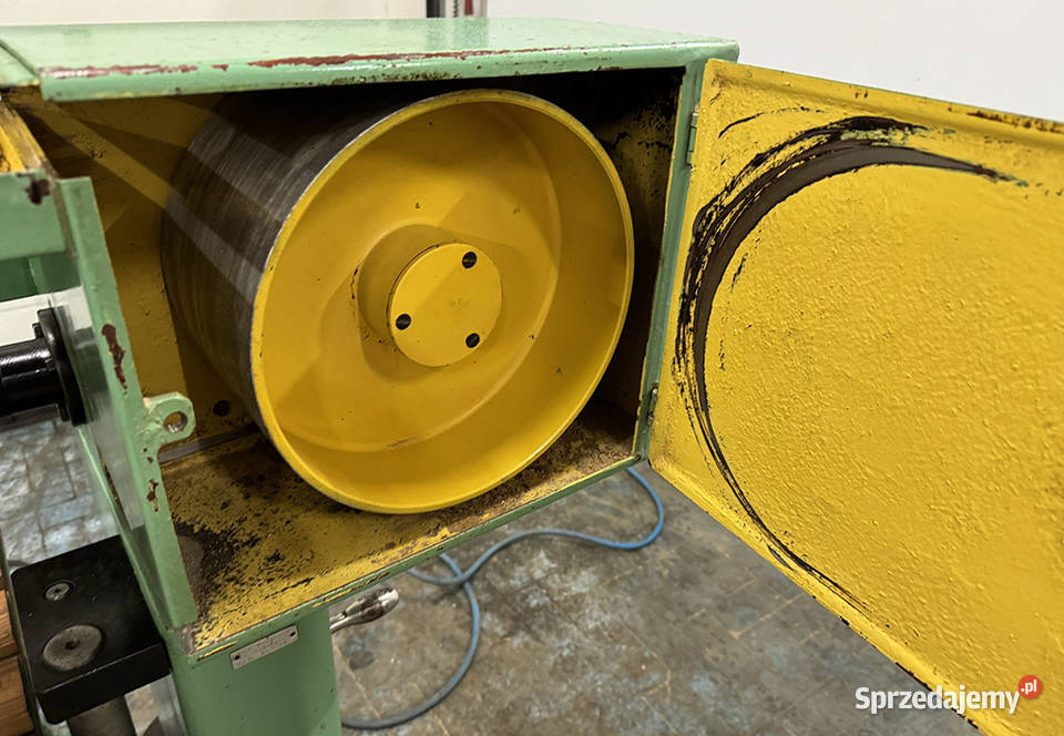 Szlifierka długotaśmowa SAFO DCSLB pomorskie Sierakowska Huta