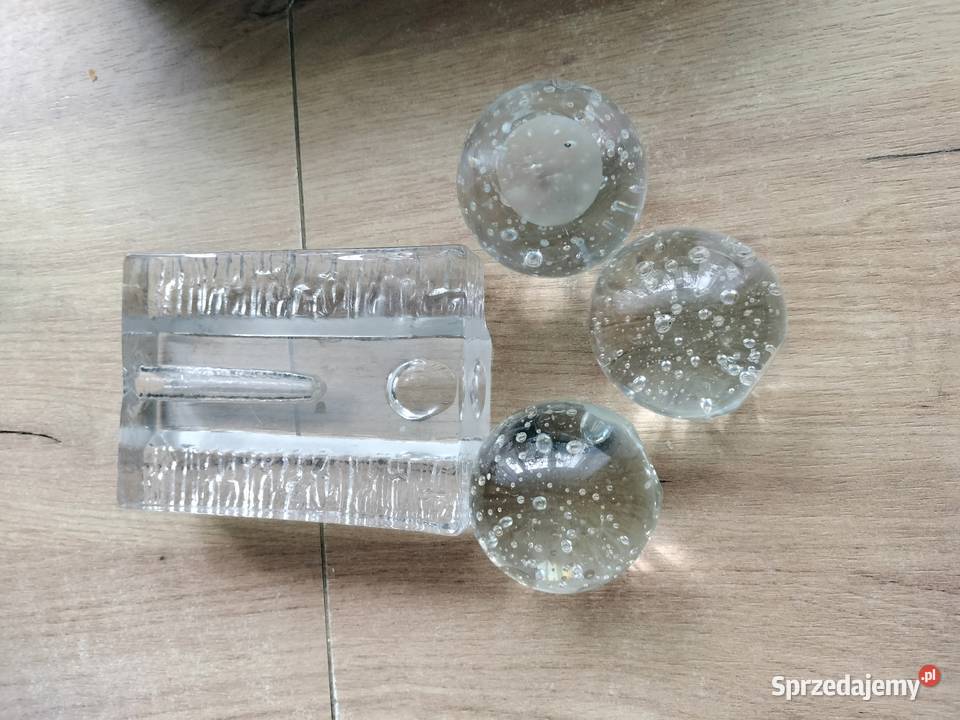 Dekoracja przycisk do papieru zestaw Choszczno sprzedam