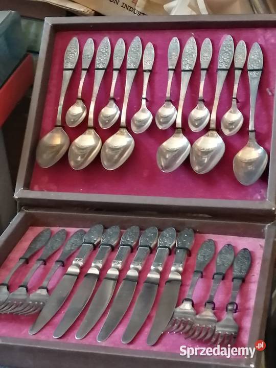 Komplet sztućców obiadowych Hepx że stali sprzedam