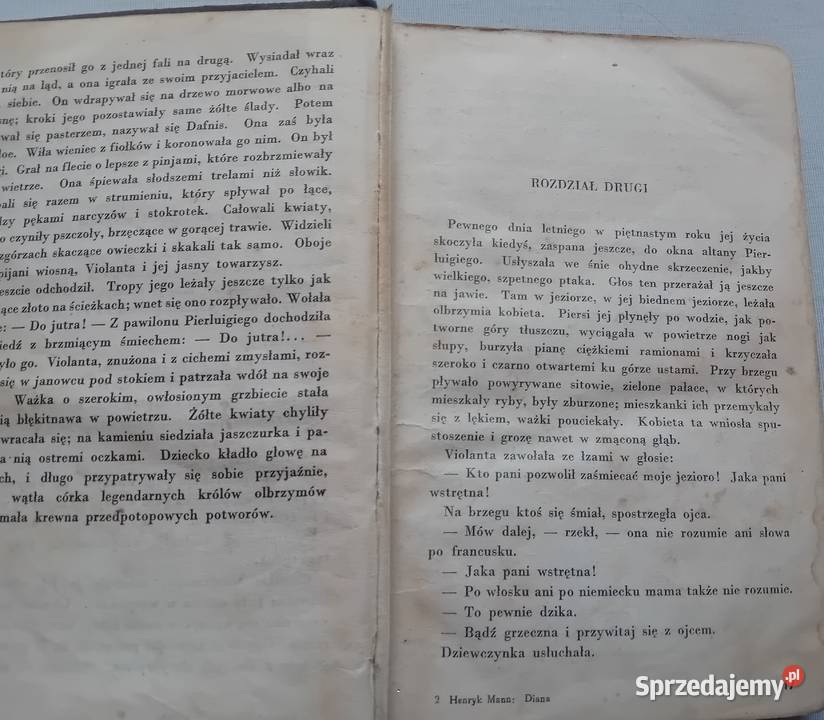 Henryk Mann Diana IW Renaissance Pieczątka Antykwariat