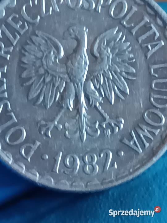 Sprzedam druga monete 1 zl 19832 r Cinka data Chełm