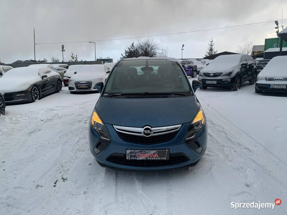 Opel Zafira 14i turbo gaz 7os Panorama pomorskie Gdańsk