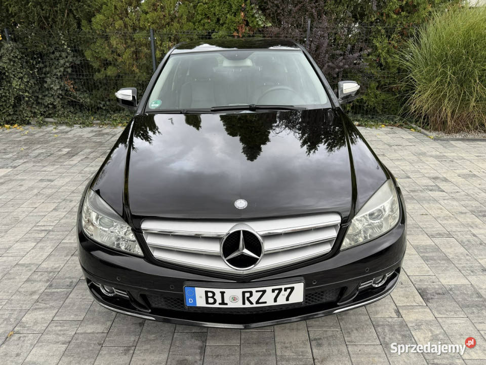 Mercedes C 180 NOWY ROZRZĄD zadbana 100 czarny Poznań sprzedam