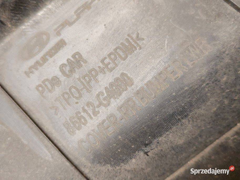 Dokładka Zderzaka Dyfuzor Tył Hyundai i30 III HB osobowe wielkopolskie Pleszew