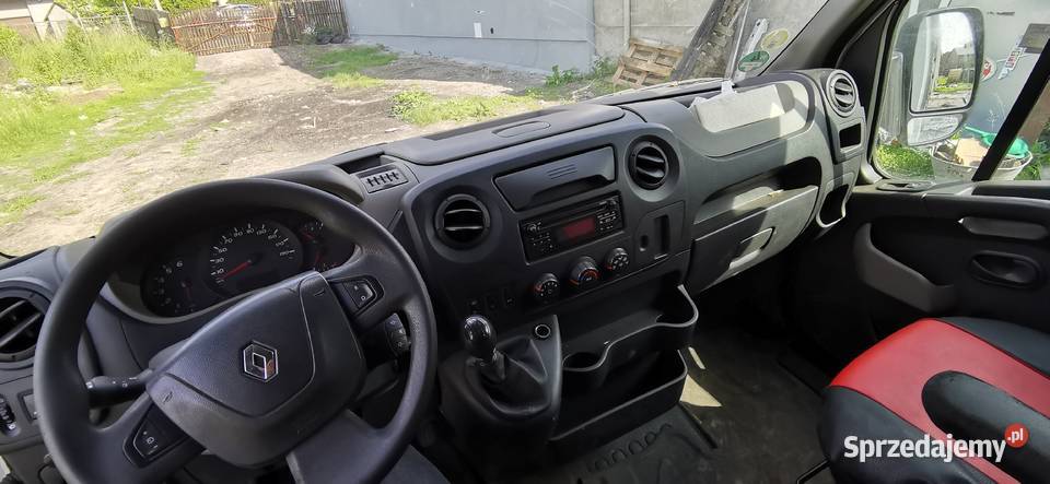 Renault Master plandeka 2016 uszkodzony centralny zamek