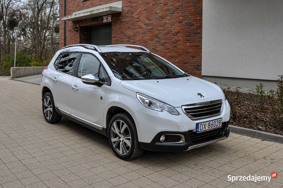 Peugeot 2008 2015 r 107 Skóry Bezwypadkowy dolnośląskie Wrocław