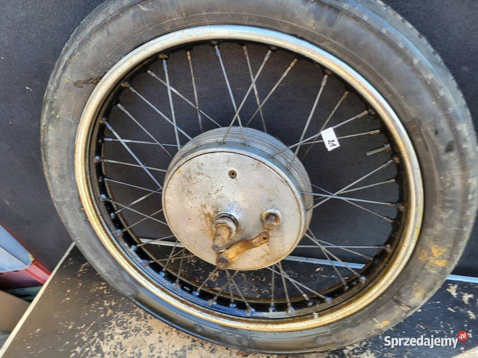 KOŁO PRZÓD ARIEL BSA TRIUMPH ADLER AJS ARDIE Rybnik