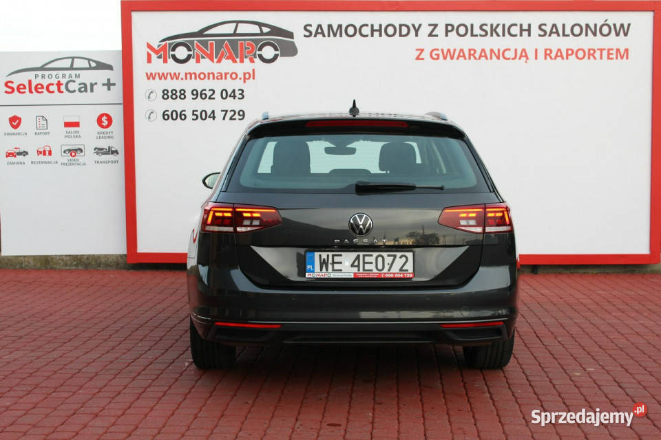 Volkswagen Passat BUSINESS 20 TSI 190 Salon aluminiowe felgi Włocławek