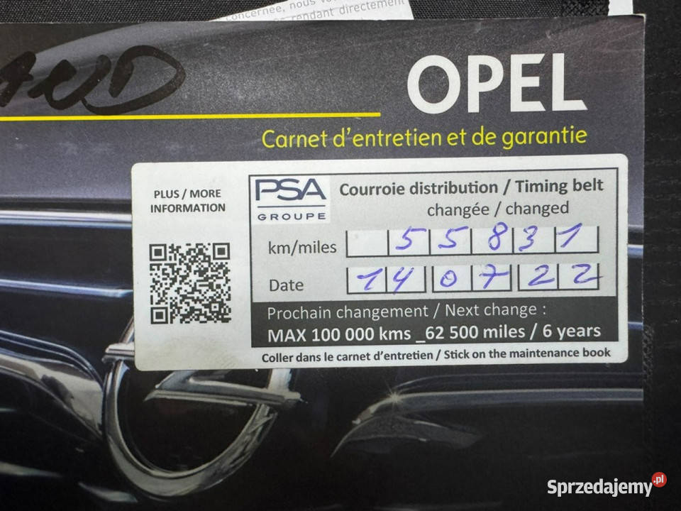 Opel Crossland X Pisemna Gwarancja 12 miesięcy 1199cm3 Konin sprzedam