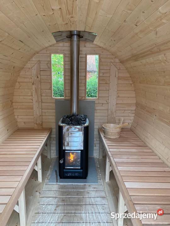 Sauna beczka sauna ogrodowa ruska bania 3 metry Płock