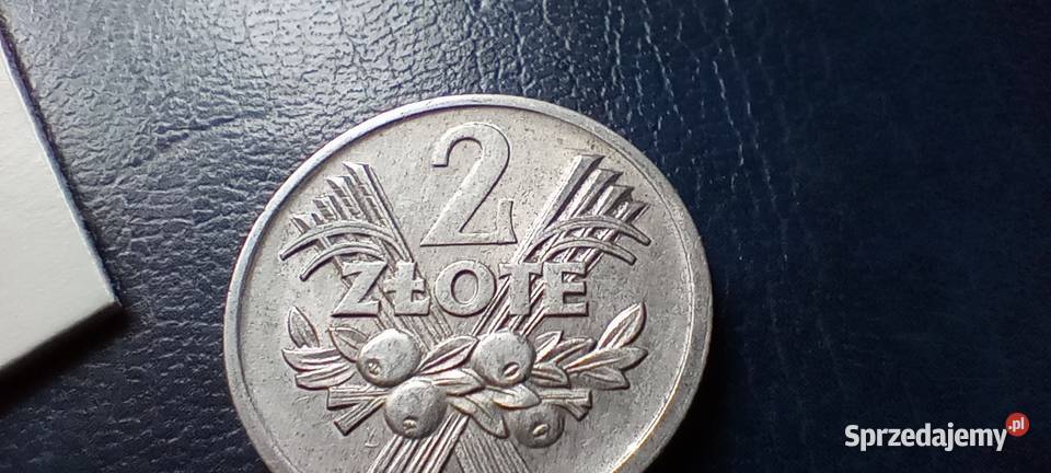 Stare monety 2 złote 1972 Jagody PRL Polska Lesko