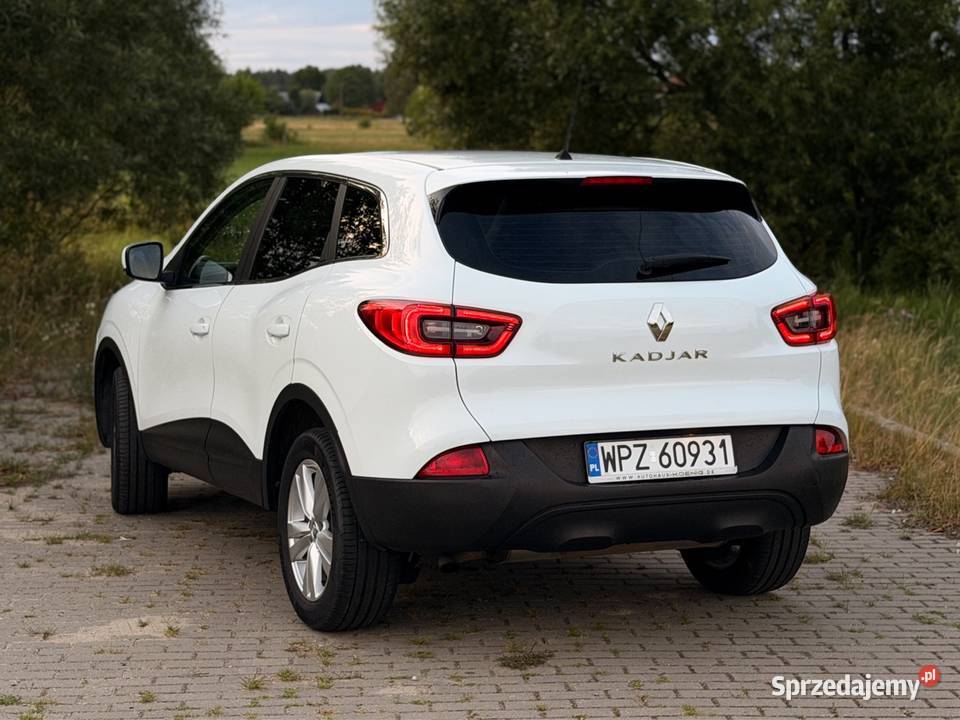 Renault Kadjar 2018 Benzyna BEZWYPADKOWY Klima Chorzele