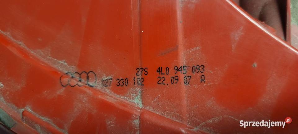 Lampa tylna Audi Q7 lewa prawa