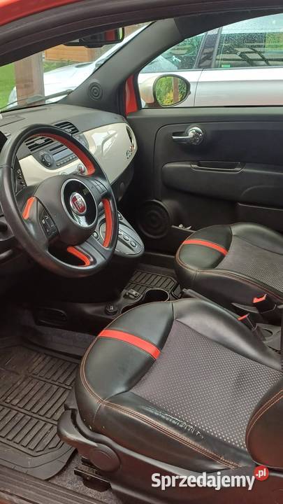 Fiat 500e 2014 rOrange jedyny taki Kraków 0cm3