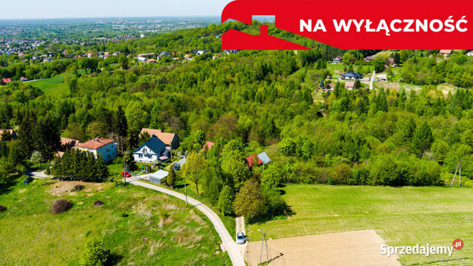 Działka budowlana 820 m2 Zawada