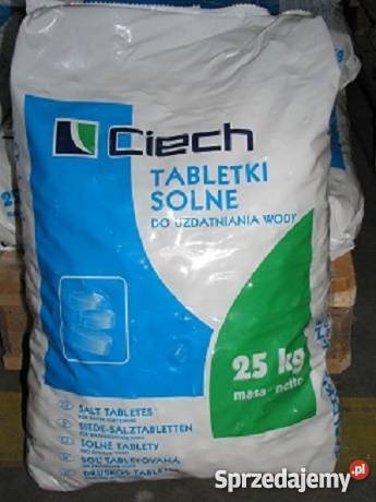 SÓL TABLETKOWANA prod CIECH SA worek 25 FV Lublin