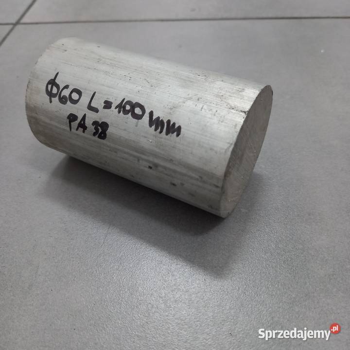 aluminium fotmatka pręt aluminiowy fi 60 długość
