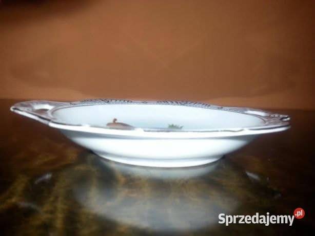 Patera czeska porcelana z manufaktury Victoria pomorskie Gdańsk