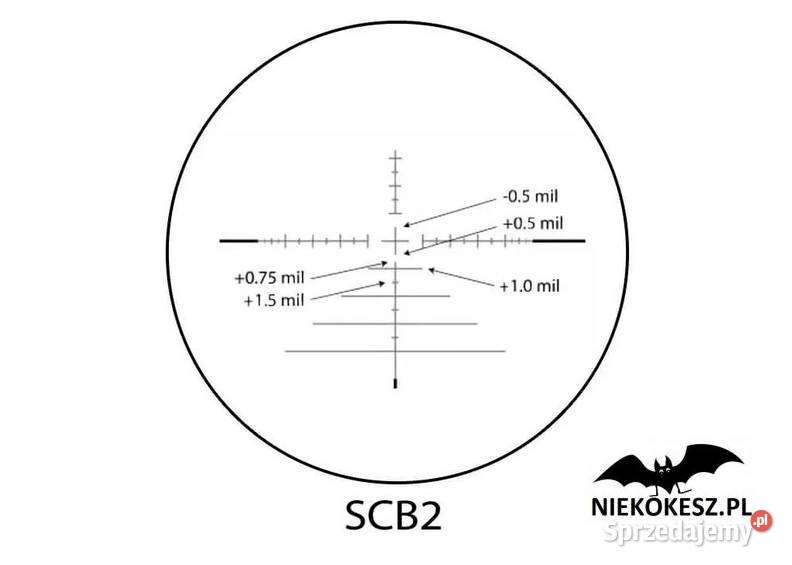 Luneta Rifle scope MTC ViperPro 530x50 SCB2