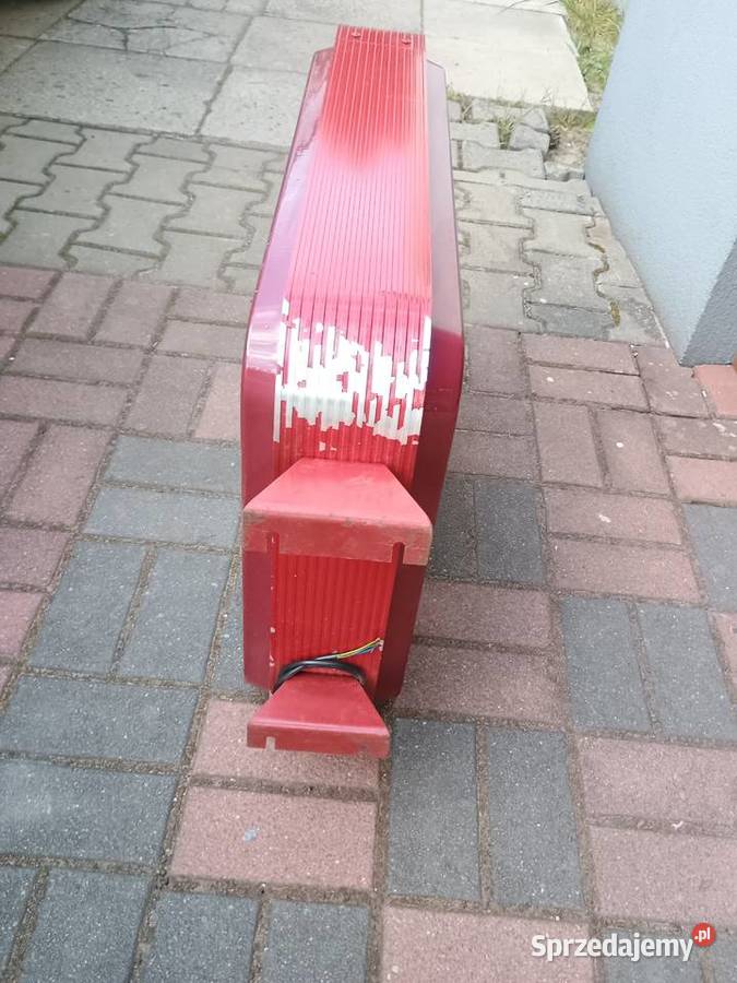 Neon kaseton podświetlany reklama firmy Wawel z Chrzanów
