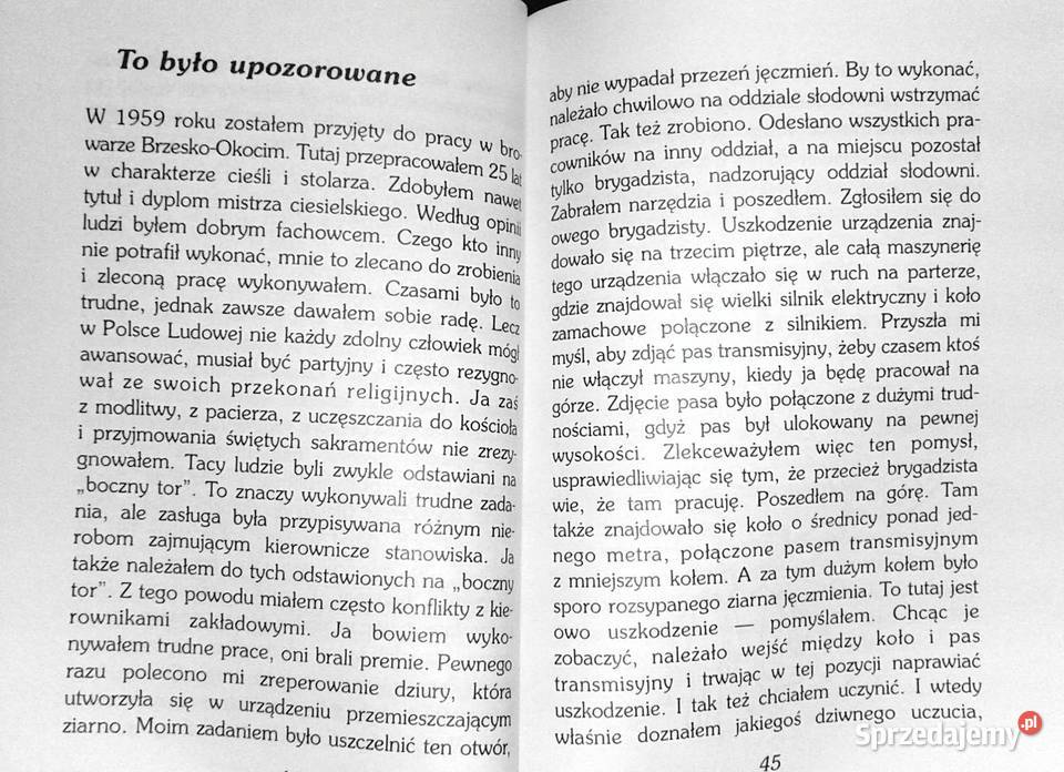 Mój Anioł Stróż Świadectwa Stanisław Borowiec Chełm