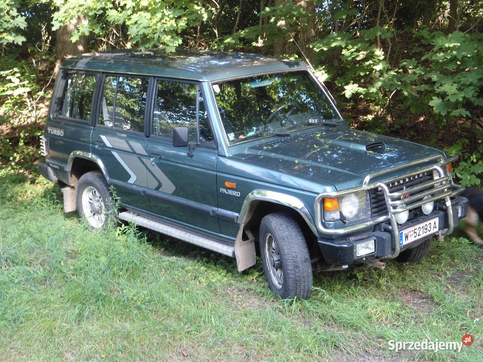 MITSUBISHI PAJERO LO49 STAN TECHN diesel Giżycko sprzedam