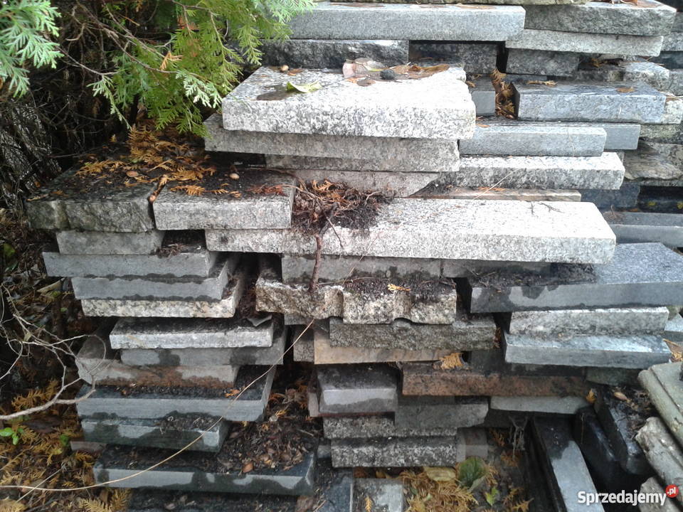 Granit płytki kostka oflis do ogrodu na chodnik Tomaszów Lubelski