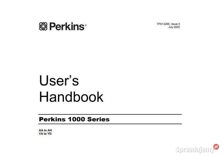 Perkins silnik 2800 1100 1000 instrukcja napraw Kielce