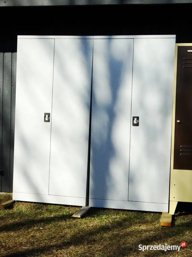 Szafa Metalowa z półkami na nogach 190x120x50 lubelskie