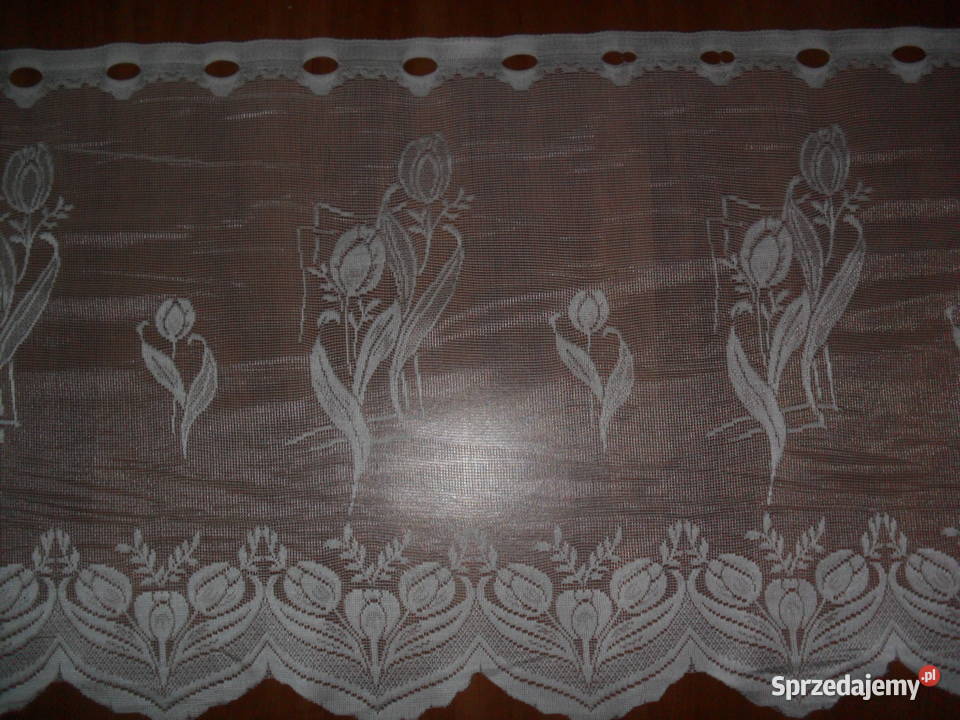 zazdroska kremowa krótka firanka 45 70 sprzedam