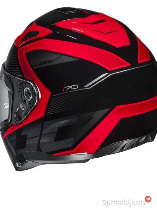 Kask hjc i70 czerwone malowanie Dąbrowa Tarnowska sprzedam
