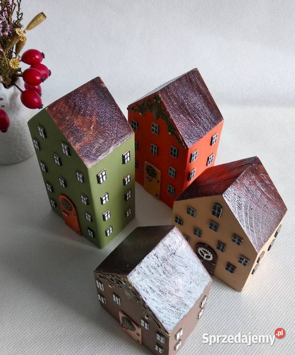 Jesienne Domki ciepło drewna i barwy natury dolnośląskie Wrocław