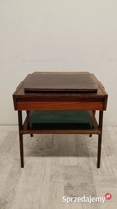stolik szafka pod radio adapter gramofon tv PRL Radomsko