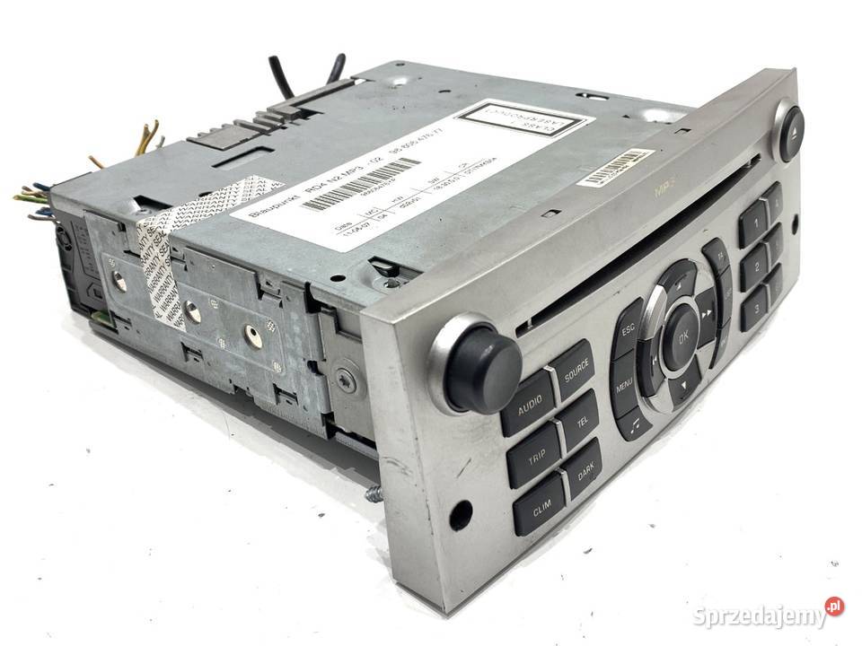 RADIO PEUGEOT 407 SW 9660647677 0411 ODTWARZACZ Sprzęt audio fabryczny sprzedam