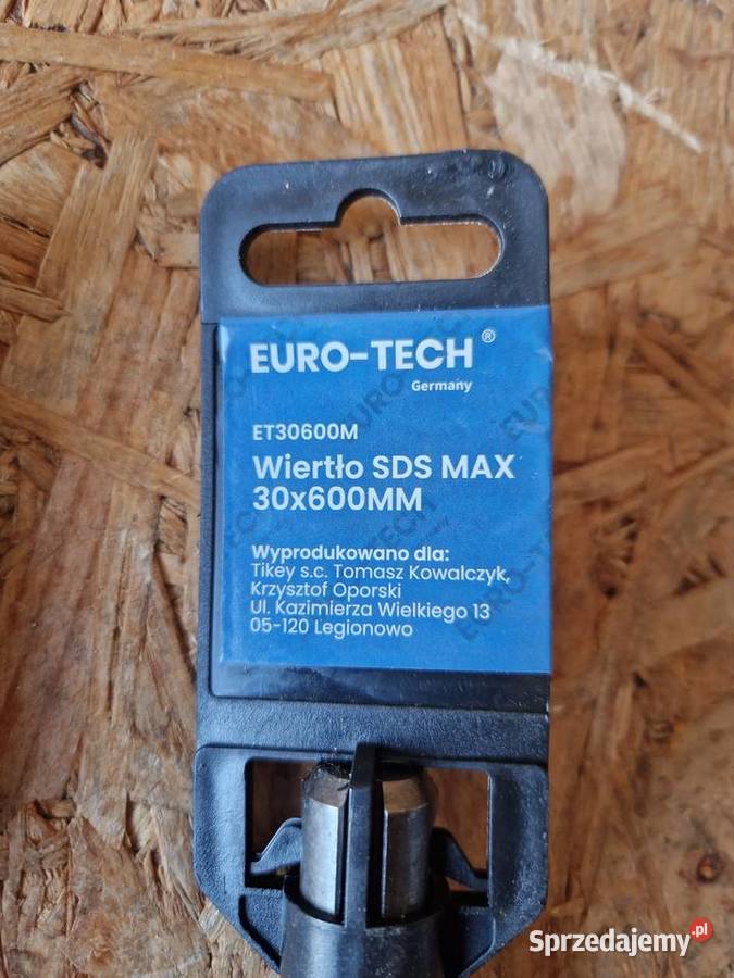 WIERTŁO DO BETONU SDS 30X600 MM MURU CEGŁY Głogowa