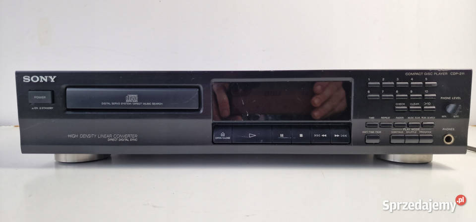 Sony odtwarzacz kompakt CD player CDP 211 CDP211 sprzedam