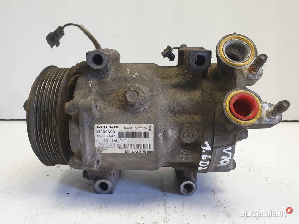 Volvo V70 III 16 D2 SPRĘŻARKA KLIMATYZACJI lubelskie Janów