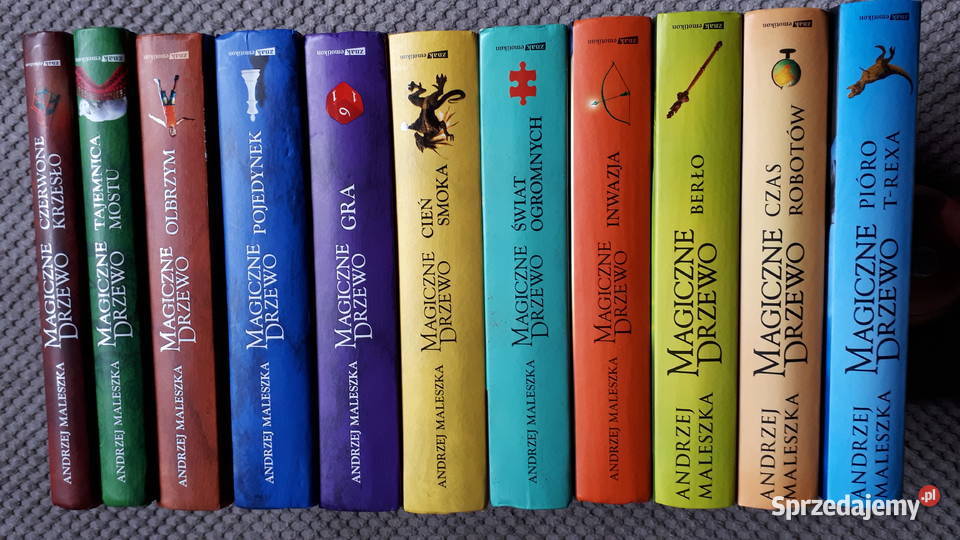 11 części serii Magiczne drzewo twarda małopolskie Kraków sprzedam