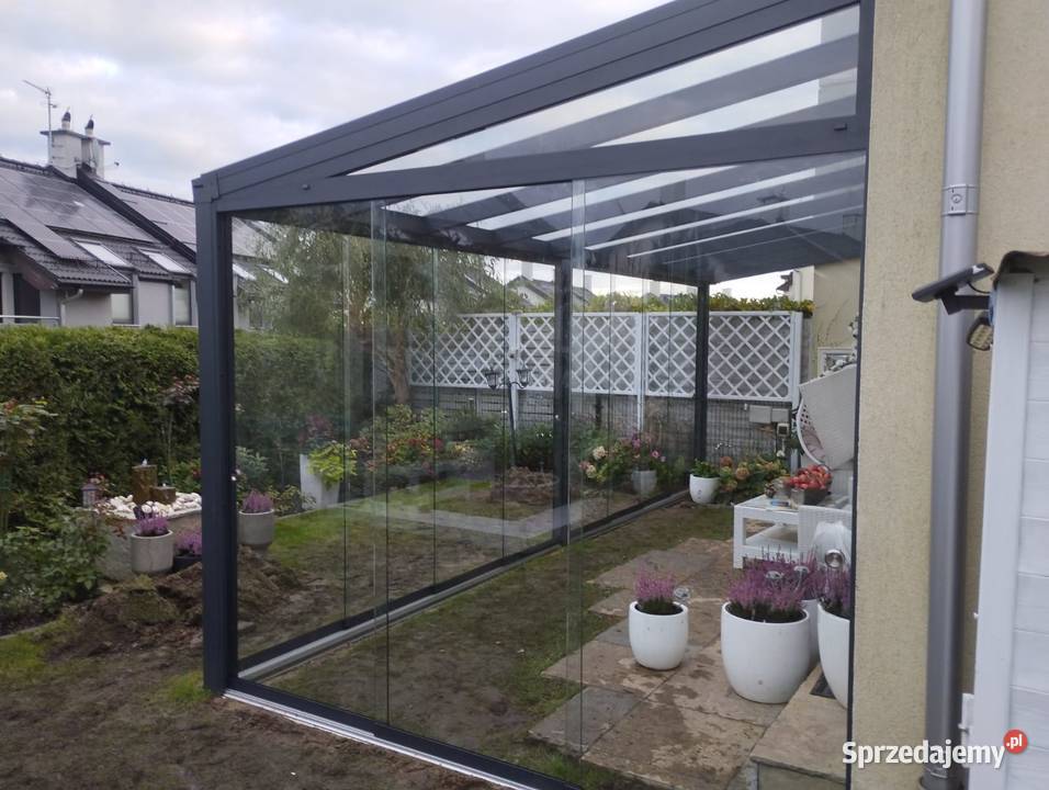 szklane ogrody pergole zadaszenia tarasowe Chojnice