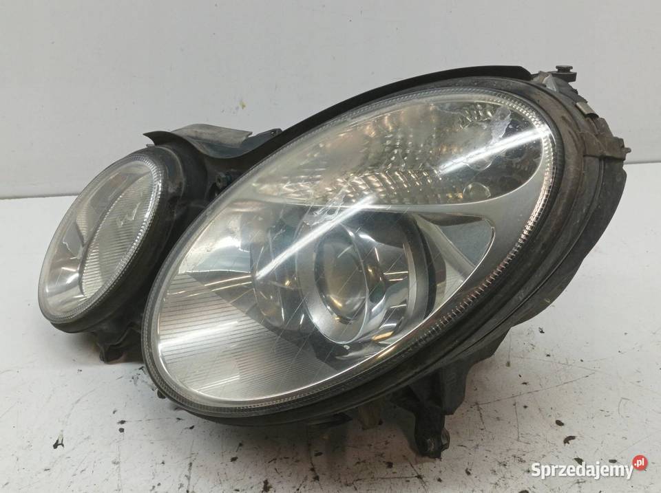 LAMPA PRZÓD LEWA EU SOCZEWKA MercedesBenz Eklasa Lampy przednie Motoryzacja