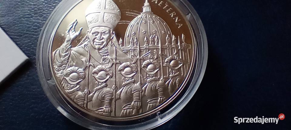 Stare monety Medal Jan Paweł II Zakon Maltański Lesko sprzedam