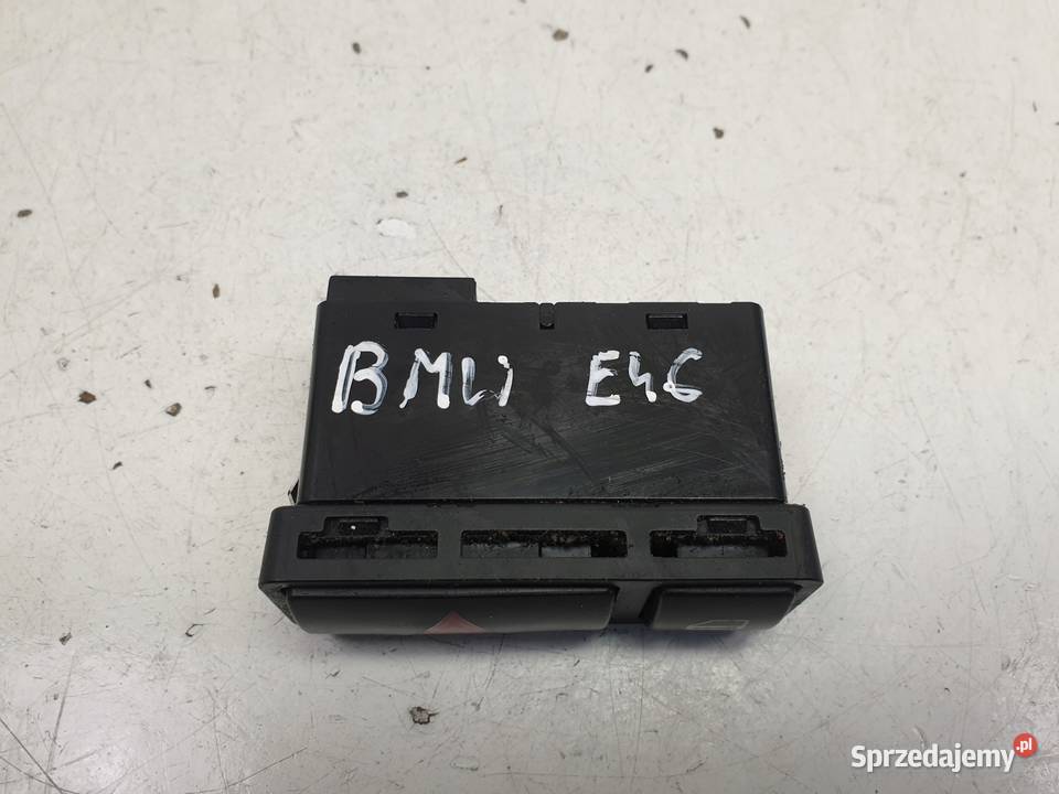 BMW E46 Compact WŁĄCZNIK ŚWIATEŁ AWARYJNYCH osobowe Rudka