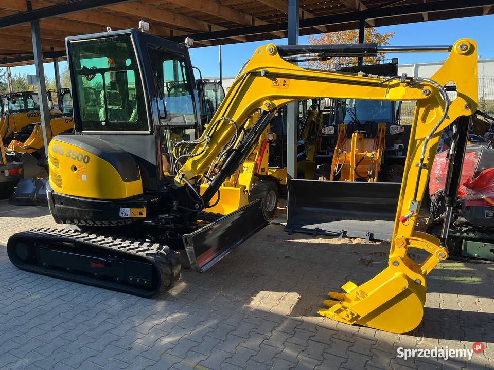 Koparka Gunter Grossmann GG3500 najniższa Rok produkcji 2024 mazowieckie Warszawa