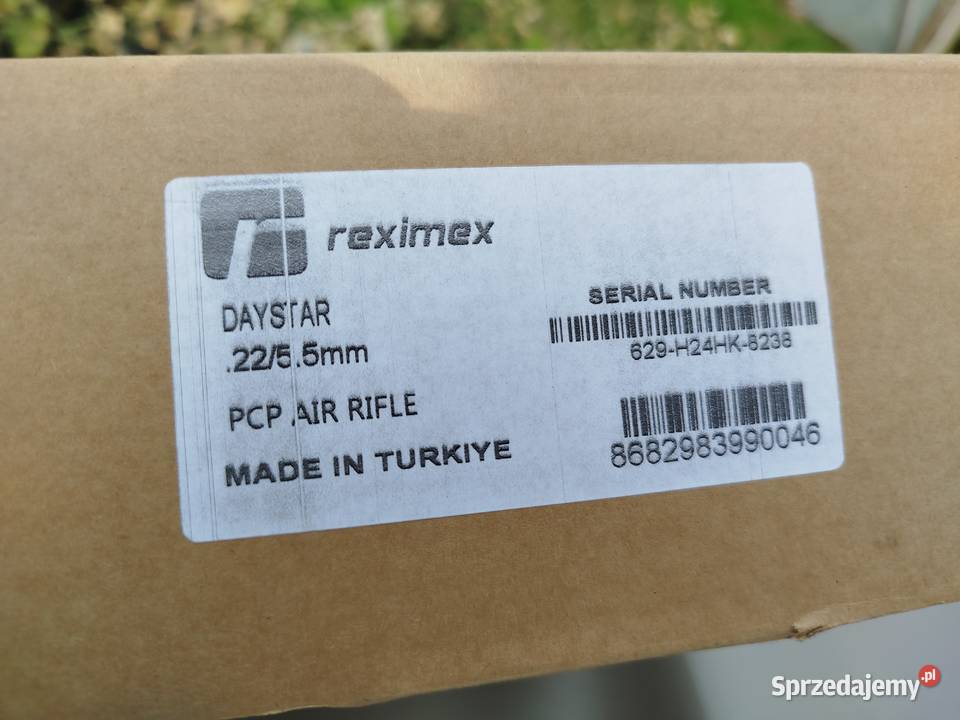 Wiatrówka PCP Reximex Daystar 55 mm podkarpackie Rzeszów